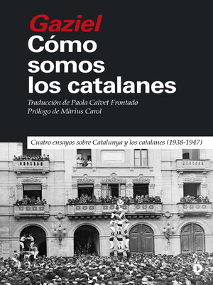 cover image of Cómo somos los catalanes